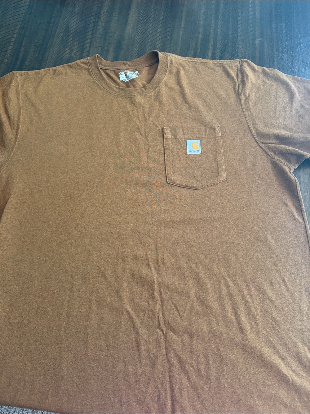 Carhartt Men’s Brown Pocket T-Shirt XL